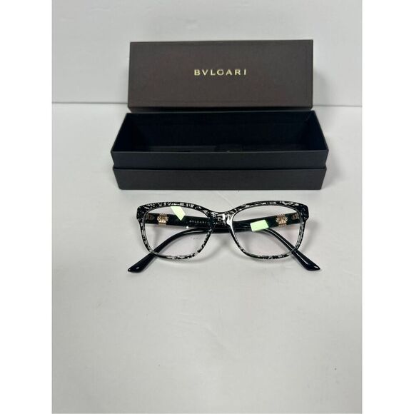 BVLGARI BV 4115 Black San Pietrino Eye Glasses - Picture 4 of 14